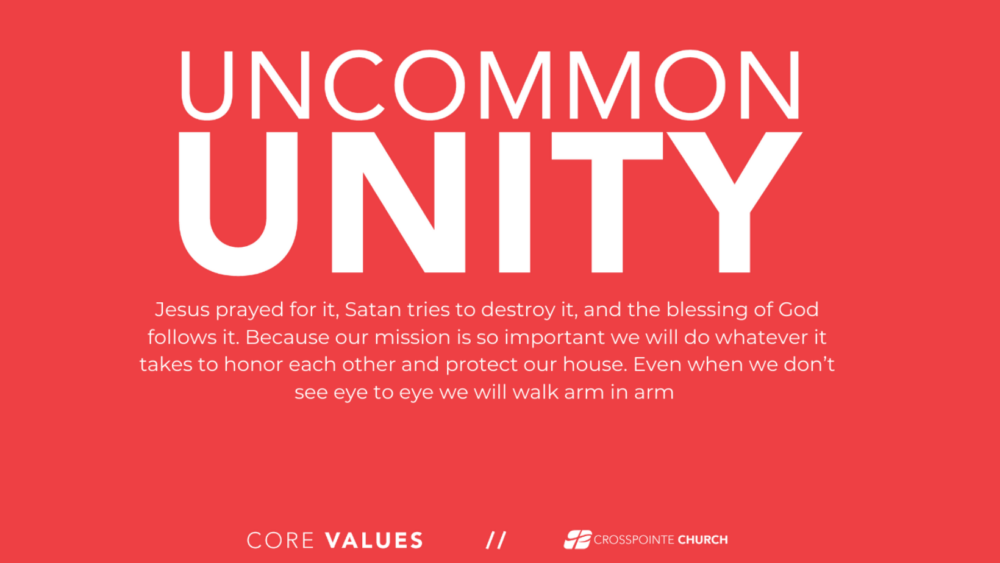 Uncommon Unity