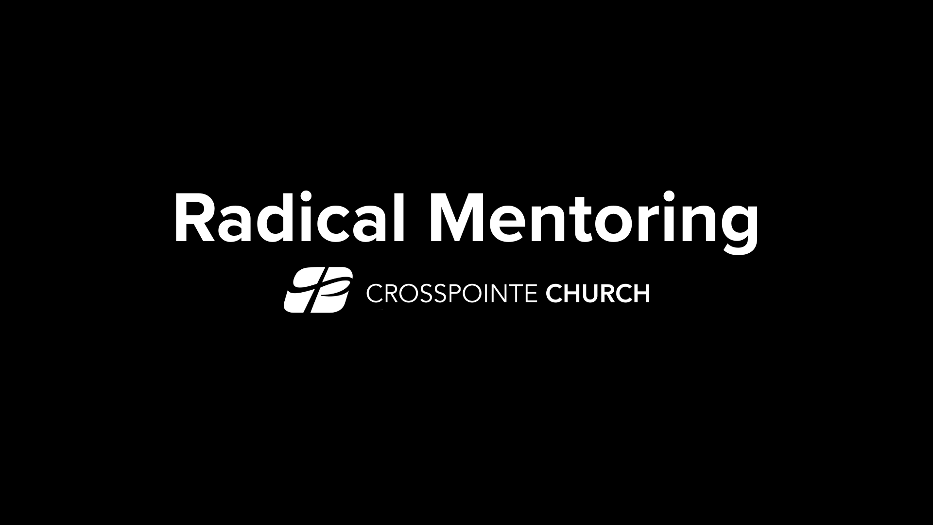 Radical Mentoring Radical Mentoring